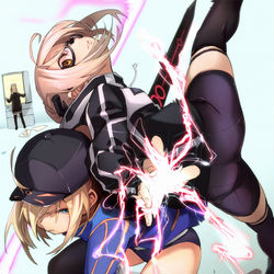 This is a pixiv picture whose title is 「あれ・・・私のプリン・・・・」.