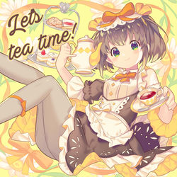 This is a pixiv picture whose title is 紅茶の時間.