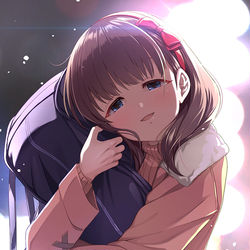 This is a pixiv picture whose title is 【136】「これからもずっと…一緒ですよね」.