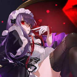 This is a pixiv picture whose title is メイドBB.