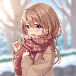This is a pixiv picture whose title is まふもこ.