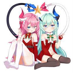 This is a pixiv picture whose title is x-mas Vodka girls.