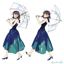 This is a pixiv picture whose title is アンブレラ・ポーズ.