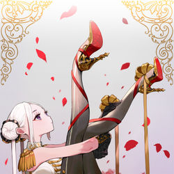 This is a pixiv picture whose title is gift.