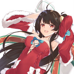 This is a pixiv picture whose title is 聖夜のカラカイ.