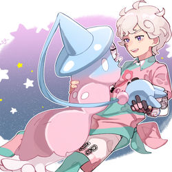 This is a pixiv picture whose title is エスパーから.