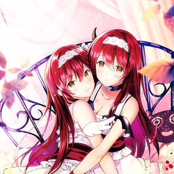 This is a pixiv picture whose title is 甘奈甜花生誕祭.