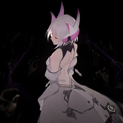 This is a pixiv picture whose title is 仰光.