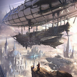 This is a pixiv picture whose title is ヴァルハラへの旅路.