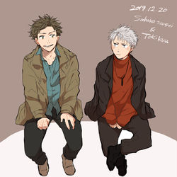 This is a pixiv picture whose title is 単行本発売！7話更新.