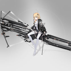 This is a pixiv picture whose title is 贞德，守林人.