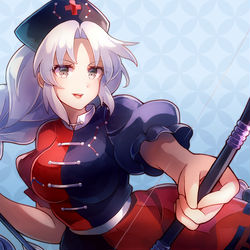 This is a pixiv picture whose title is 八意永琳.