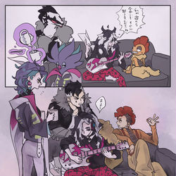 This is a pixiv picture whose title is 締め切りが近いネズさんをしっかり休ませてあげたい３匹.