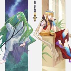 This is a pixiv picture whose title is FGOログ3.