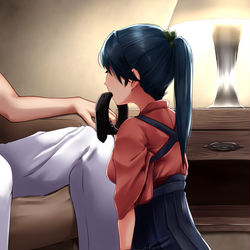 This is a pixiv picture whose title is コミケの真っ最中ですが.