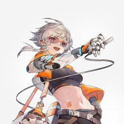 This is a pixiv picture whose title is 明日方舟 梅尔.