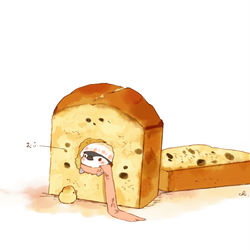 This is a pixiv picture whose title is ペンギンパウンドケーキ.
