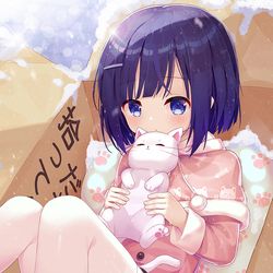 This is a pixiv picture whose title is 可哀想なフユちゃん.