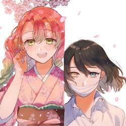 This is a pixiv picture whose title is もう一度生まれ変われたら、.