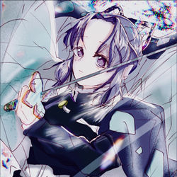 This is a pixiv picture whose title is 鬼滅の刃3.