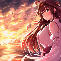 This is a pixiv picture whose title is 恋灯.