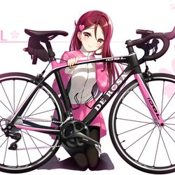 This is a pixiv picture whose title is アイドル＆梨子ちゃん.