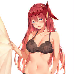 This is a pixiv picture whose title is 黒下着ゴッドガード・ブローディア.