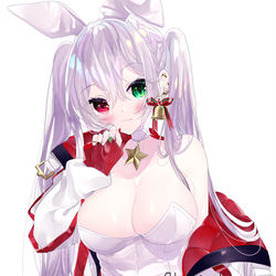 This is a pixiv picture whose title is 🎄クリスマスバニー🎁.