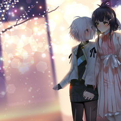This is a pixiv picture whose title is 冬のまいさや.