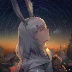 This is a pixiv picture whose title is 晚安，霜星。.