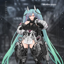 This is a pixiv picture whose title is Girls Frontline : MA5D.