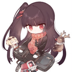 This is a pixiv picture whose title is 雪の日の約束バージョン　ＷＡ２０００ちゃん.