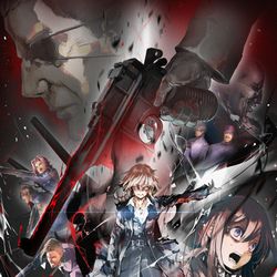 This is a pixiv picture whose title is 幼女戦記.