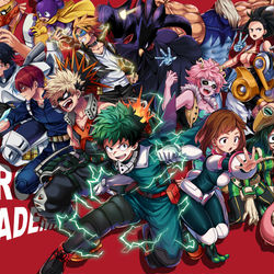 This is a pixiv picture whose title is Plus Ultra!.