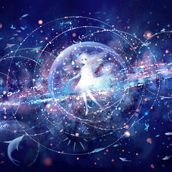 This is a pixiv picture whose title is Nights Of Universe.