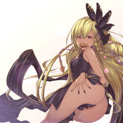 This is a pixiv picture whose title is 宵.