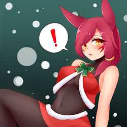 This is a pixiv picture whose title is ザヤ（サンタ）.