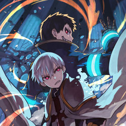 This is a pixiv picture whose title is 日下部兄弟.
