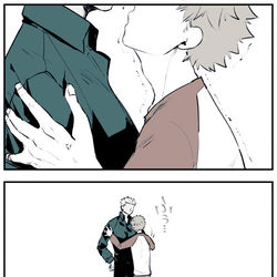 This is a pixiv picture whose title is 腐向けTwitterログ.