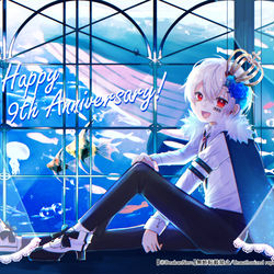 This is a pixiv picture whose title is Happy 9th Anniversary!.