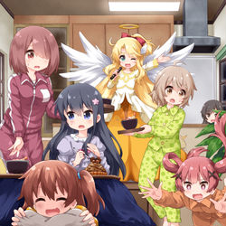This is a pixiv picture whose title is よいお年を2019.