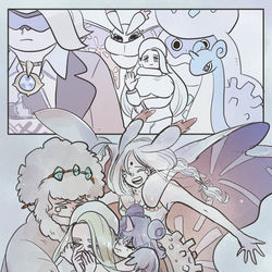 This is a pixiv picture whose title is メロン「「「泣かないで！」」」.
