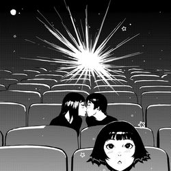 This is a pixiv picture whose title is cinema.