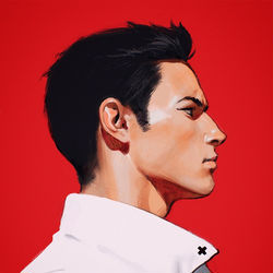 This is a pixiv picture whose title is red wine.