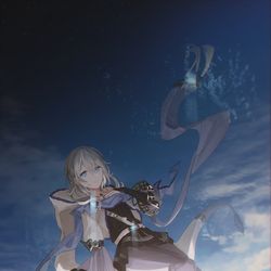 This is a pixiv picture whose title is ノア.