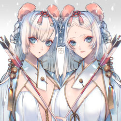 This is a pixiv picture whose title is 🎍謹賀新年🎍.