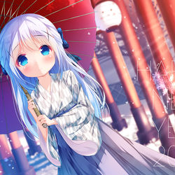 This is a pixiv picture whose title is あけおめチノちゃん.
