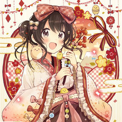 This is a pixiv picture whose title is 2020年！.