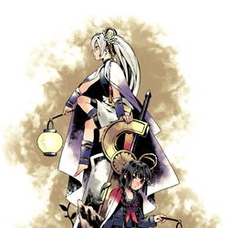 This is a pixiv picture whose title is 灯.