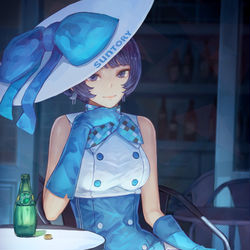 This is a pixiv picture whose title is 燦鳥ノム新衣装.